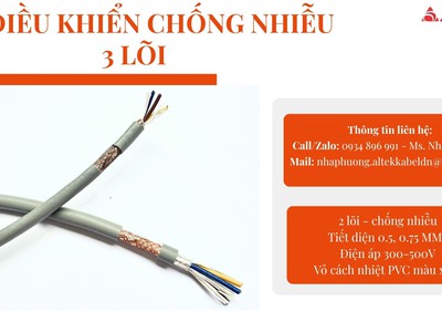 Cáp Điều Khiển 3 X 1.5 Altek Kabel Sh-500 Đà Nẵng   Hồ Chí Minh 1