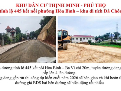 Đón đầu cầu số 6   Đất nền view sông Đà, giá chỉ từ 6xx triệu/lô 3