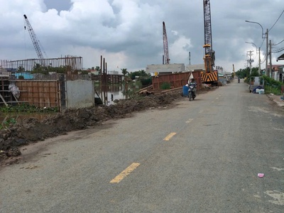 Đất mặt tiền nhựa : ấp 6 - lương hòa - cách xã bình lợi 50m 0