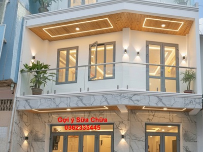 Giảm 500tr nhà mặt tiền shr 3 tầng đ.8m 40m2 bùi hữu nghĩa bình th 1