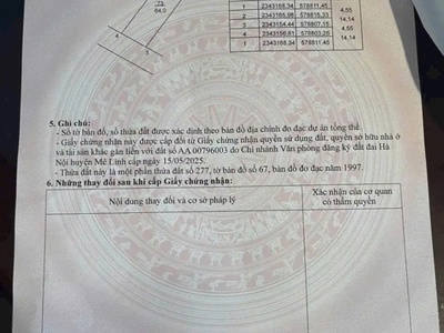 Hot   sở hữu ngay lô đất đẹp - giá tốt - vị trí đắc địa tại tổ 10  cũ  quang minh, mê linh 3