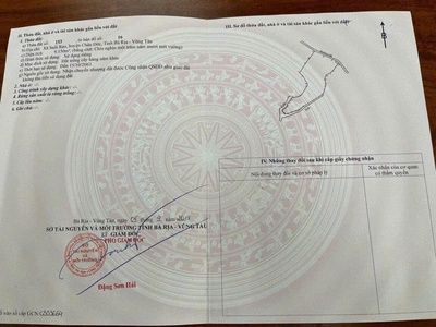 Chủ bán nhanh lô đất đẹp suối rao - châu đức - bà rịa 0