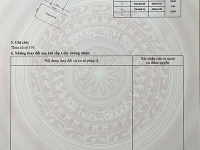 Bán đất mặt đường Nhà Mạc dt 110,8m2 đường nhựa 8m giá chỉ 32tr/m2. 1