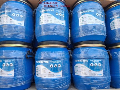 Superzyme - enzyme xử lý nhớt bạt, Zymebio -  enzyme phân hủy mùn bã hữu cơ 0