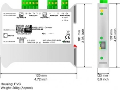 HD67116-A1: RS485/RS422 Converter 0