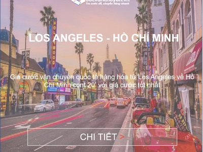 Giá cước vận tải biển từ Los Angeles về Việt Nam 0