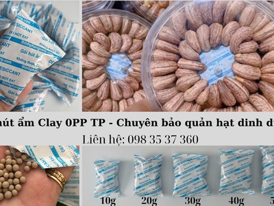 Gói hút ẩm cho hạt dinh dưỡng, chống ẩm mốc hiệu quả 1