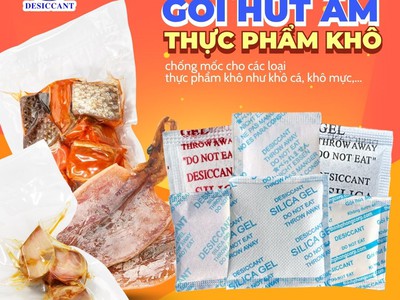 Bảo quản cá khô đúng cách với gói hút ẩm Silicagel Thịnh Phong 0