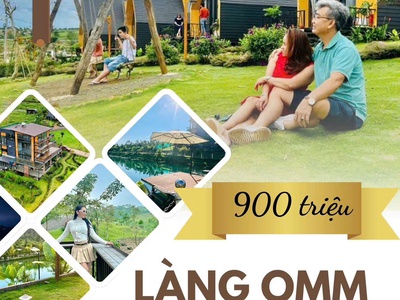 ĐẤT NGHỈ DƯỠNG view hồ Làng Omm BẢO LỘC 1