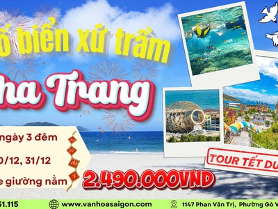 SGC Tourist - Du lịch Nha Trang 3N2Đ - Tour Tết dương lịch 0