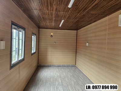 Container văn phòng 20feet dùng để ở 3