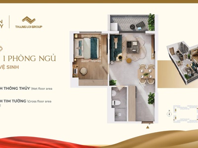 Căn hộ mặt tiền Trần Văn Giàu, nhận booking chỉ 20tr/căn, tặng full nội thất An Cường 5