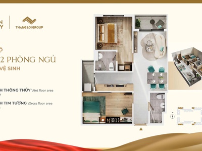Căn hộ mặt tiền Trần Văn Giàu, nhận booking chỉ 20tr/căn, tặng full nội thất An Cường 1