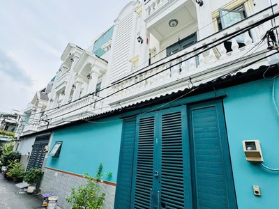 Nhà shr 3 tầng hxh 55m2, nở hậu   đường số 1 gò vấp s 0