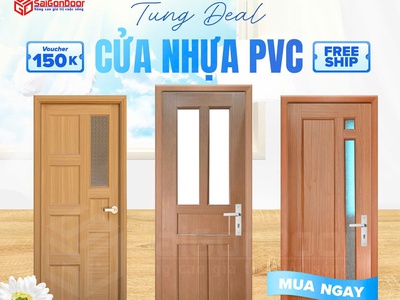 Cửa Nhựa PVC: Giải Pháp Tối Ưu Cho Không Gian Hiện Đại Và Tiết Kiệm 1