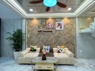 Nhà hẻm thông tứ tung - siêu đẹp ngay tân hoà đông - quận 6 - 5 tầng - 57m2 - 3.9x15 giá chỉ 6.8 1