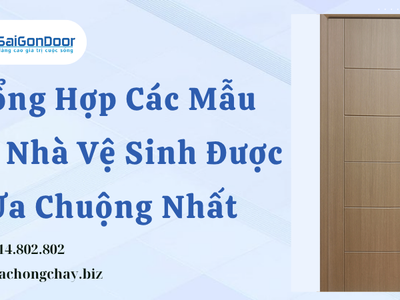 Tổng Hợp Các Mẫu Cửa Nhà Vệ Sinh Được Ưa Chuộng Nhất 1
