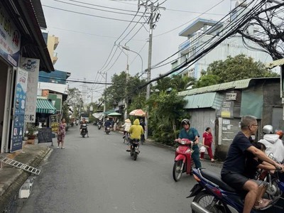 nhà mặt tiền tân chánh hiệp kinh doanh sầm uất giáp gò vấp ngay công viên pm quang trung 0