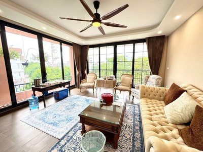 Mặt phố ngọc thụy 114m 5 tầng gara sân thượng view toàn cảnh sông hồng nhà đẹp lung linh 1