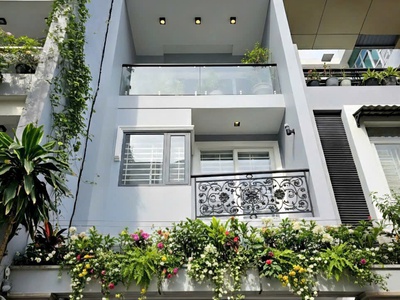 Mặt tiền kinh doanh - nơ trang long - bình thạnh - 3 tầng btct - hoàn công đủ - hàng cực hiếm - bán 2