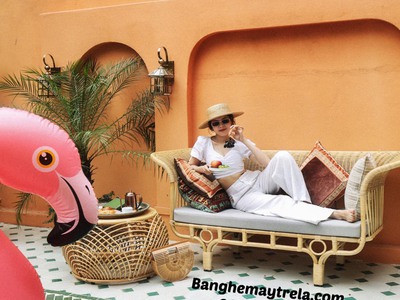 Ghế sofa mây tự nhiên tay xòe 5