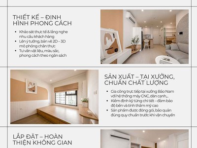Thi Công Nội Thất Trọn Gói Tại Xưởng   Bảo Nam Interior   Đẹp Chuẩn, Bền Lâu 1