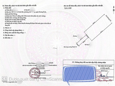Bán đất mặt đường 353, Dương Kinh, đối diện dự án Hưng Ngân 1