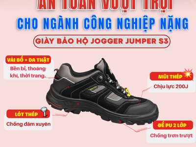 Giày bảo hộ Jogger Jumper S3 An toàn vượt trội, thiết kế năng động 0