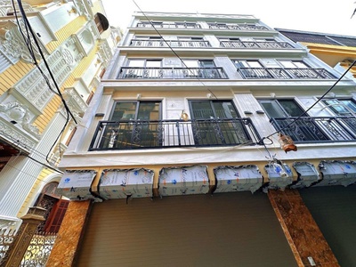 Bán nhà mới siêu đẹp - hoàng quốc việt - lô góc - gara oto kinh doanh 55m2 6 tầng 21tỷ 0