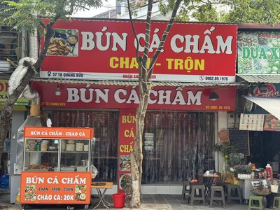 Cần sang nhượng cửa hàng bún cá chấm 0