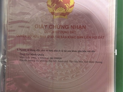 Bán lô đất thị trấn lai uyên, bàu bàng, bình dương 2