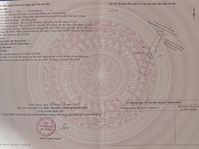 Bán lô đất thị trấn lai uyên, bàu bàng, bình dương 3