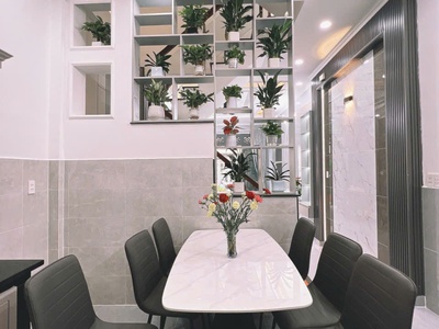 Hẻm  Xe Tải   Khu  Phân Lô   Nhà  Mới  4 Tầng  Đẹp Thới An Q12 2