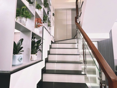 Hẻm  Xe Tải   Khu  Phân Lô   Nhà  Mới  4 Tầng  Đẹp Thới An Q12 4