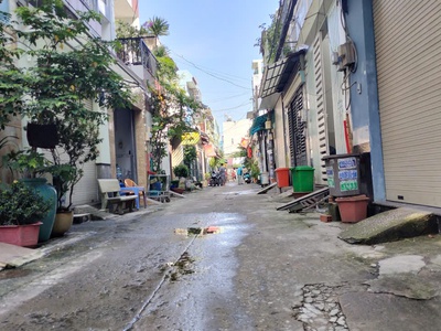 Siêu phẩm liên khu 4-5 gần chợ bình thành hẻm 5m thông kd 46m2 -2 tầng 4 tỷ 3 0