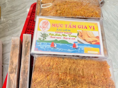 Mực cán tẩm đặc sản Nha Trang 6