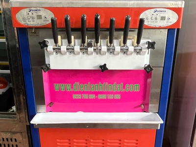 Thanh lý máy làm kem tươi công suất lớn hiệu donper model bj7446 -mới 90 0