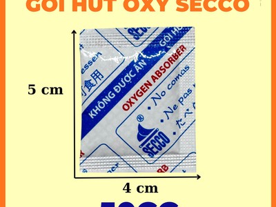 Gói Chống Mốc - Gói Hút Oxy Secco Bảo Quản Thực Phẩm 1