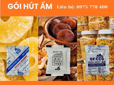 Gói Chống Mốc - Gói Hút Oxy Secco Bảo Quản Thực Phẩm 2