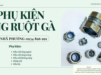 Phụ Kiện Ống Ruột Gà Lõi Thép Bọc Nhựa PVC Hồ Chí Minh, Đà Nẵng, Hà Nội 0