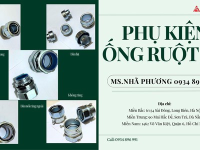 Phụ Kiện Ống Ruột Gà Lõi Thép Bọc Nhựa PVC Hồ Chí Minh, Đà Nẵng, Hà Nội 1