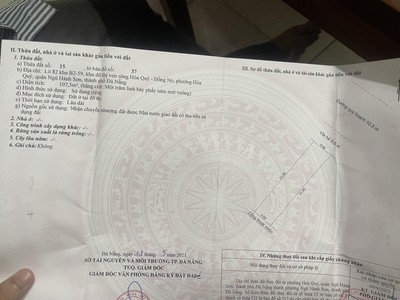 Bán nhà trong ngõ đà nẵng, ngũ hành sơn: 100m2, sổ đỏ chính chủ, giá chỉ 6.5 tỷ - cơ hội an cư lý 0