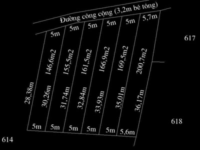 Cần bán gấp đất mt đường bê tông. phân lô tại mỹ yên, bến lức, long an, 3