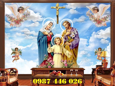 Gạch tranh công giáo 8