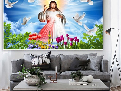 Gạch tranh công giáo 5