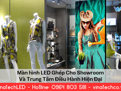 Màn Hình LED Ghép Cho Showroom Và Trung Tâm Điều Hành Hiện Đại 0