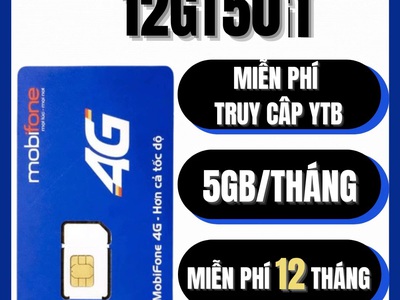 Sim 5G mobifone - dành cho màn hình oto giá chỉ 50k/tháng 0