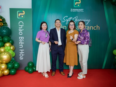 ZAMMART chính thức khai trương Văn phòng Biên Hòa 5