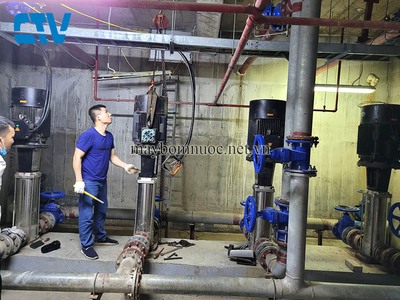 Sửa chữa, bảo dưỡng máy bơm trục đứng chuyên nghiệp tại Hà Nội 0