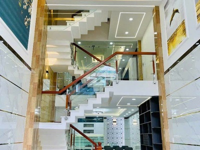 Hẻm xe hơi - tân hòa đông - 5 tầng - 69m2 - 5pn - full nội thất - giáp quận 6 - bình tân - giá 8.x 1